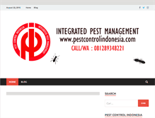 Tablet Screenshot of pestcontrolindonesia.com
